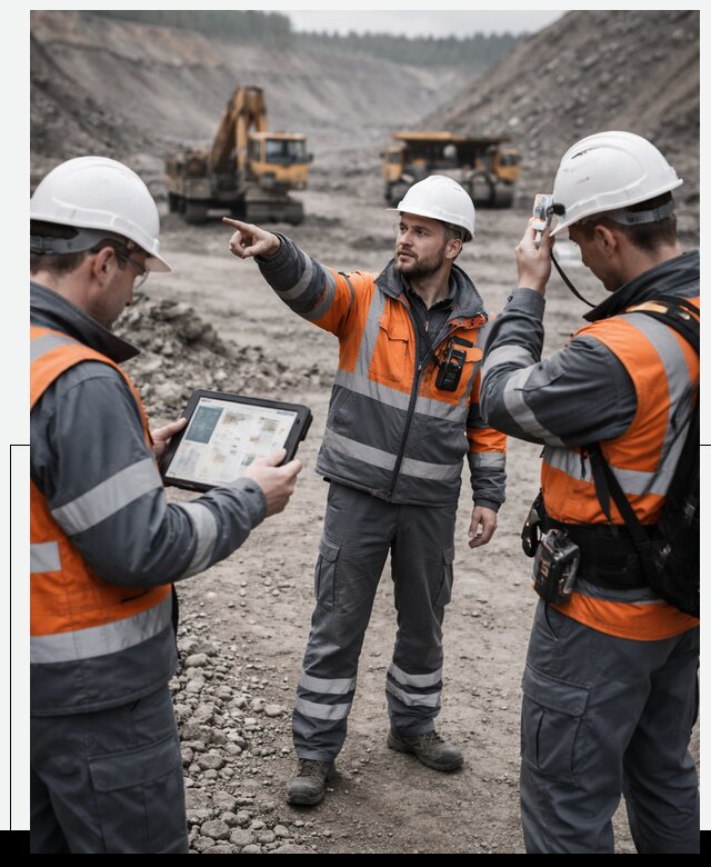 Система контроля персонала для горнодобывающей отрасли в Шебекине