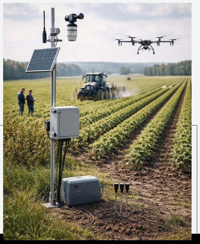 Разработка IoT мониторинга полей в Шебекине от 8654 р. | АвикейШбк